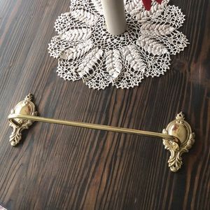 Vintage towel bar